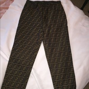 100% Authentic Fendi Skinny Trouser